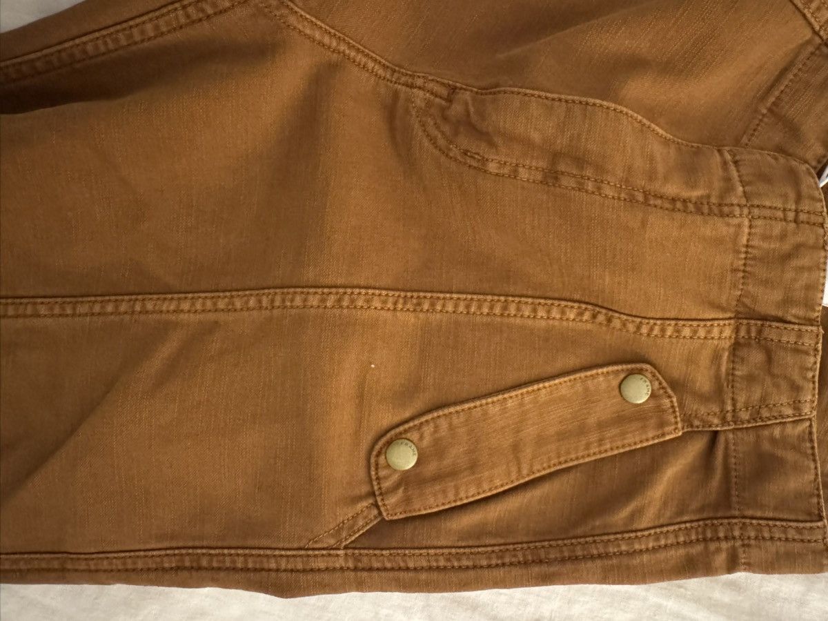 Frame FRAME: Utility Barrel cotton-canvas wide-leg pants Size 25" / US 0 / IT 36 - 5 Thumbnail