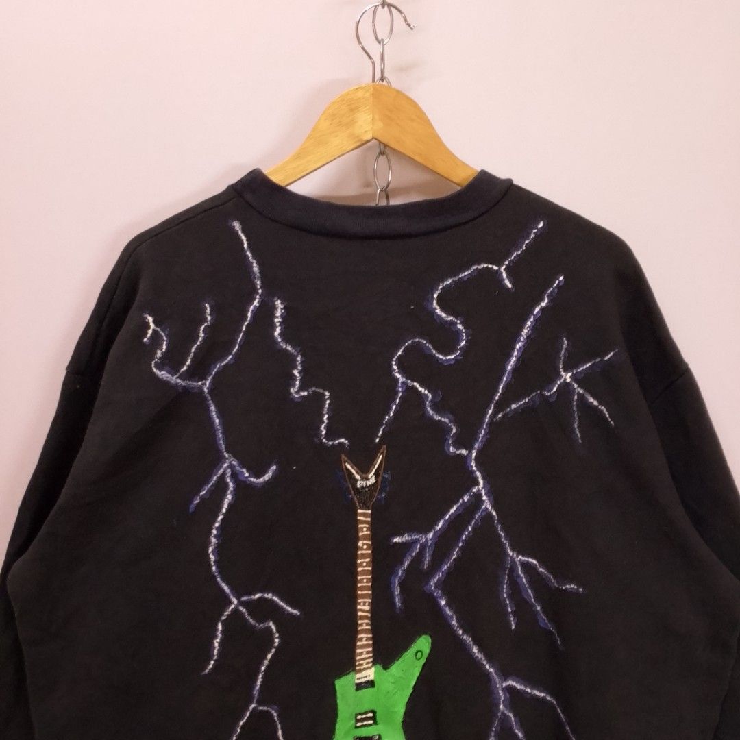 Vintage Vintage American Thunder Washburn Guitars Custom Sweatshirt Size US L / EU 52-54 / 3 - 3 Thumbnail