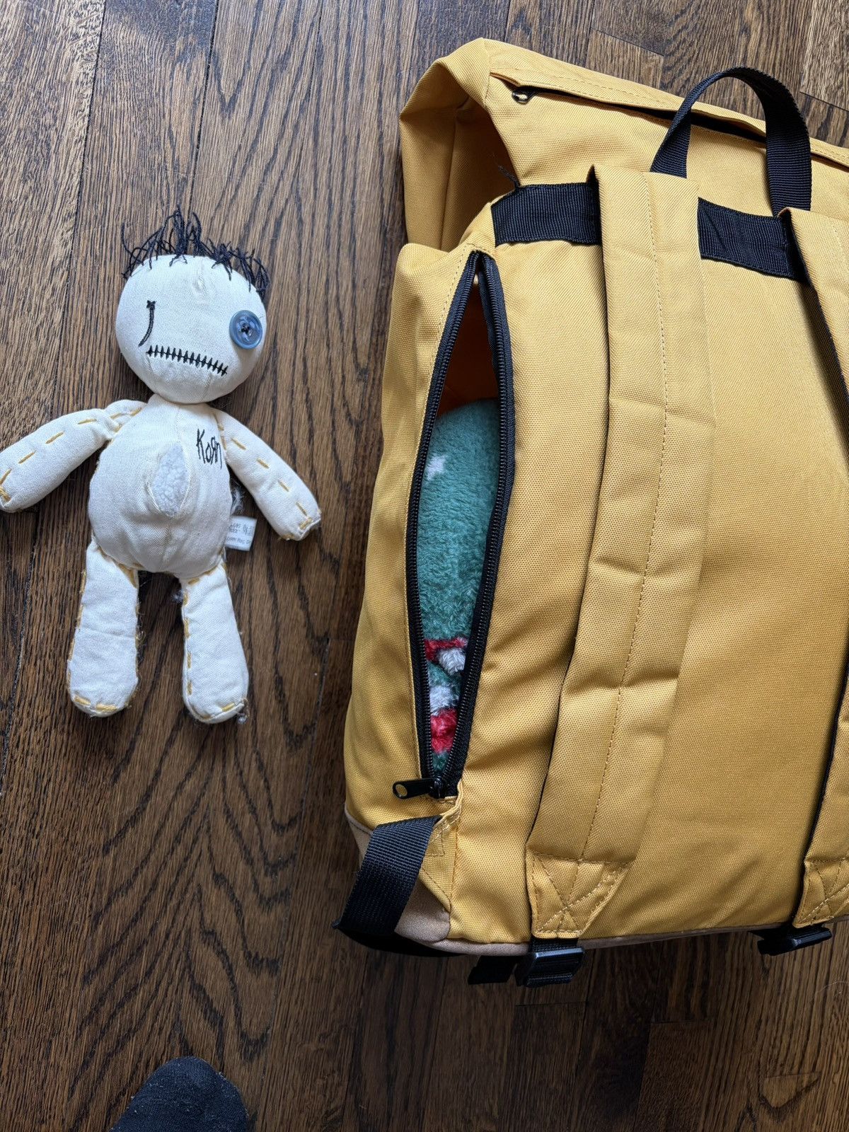 Ne-Net Ne-Net Yellow rucksack backpack Size ONE SIZE - 3 Thumbnail