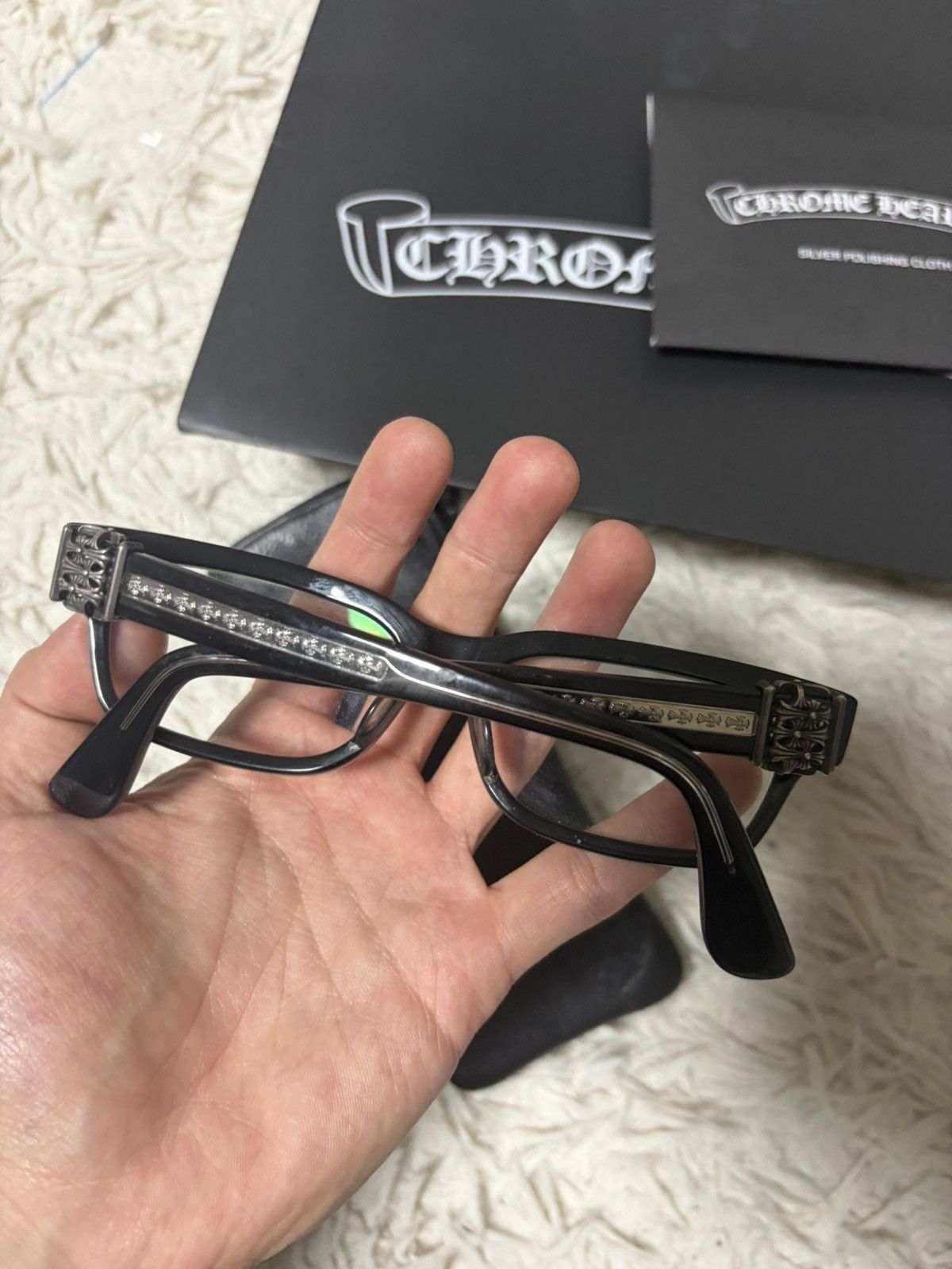 Chrome Hearts Chrome hearts Hey Jack U Late BK Size ONE SIZE - 3 Thumbnail