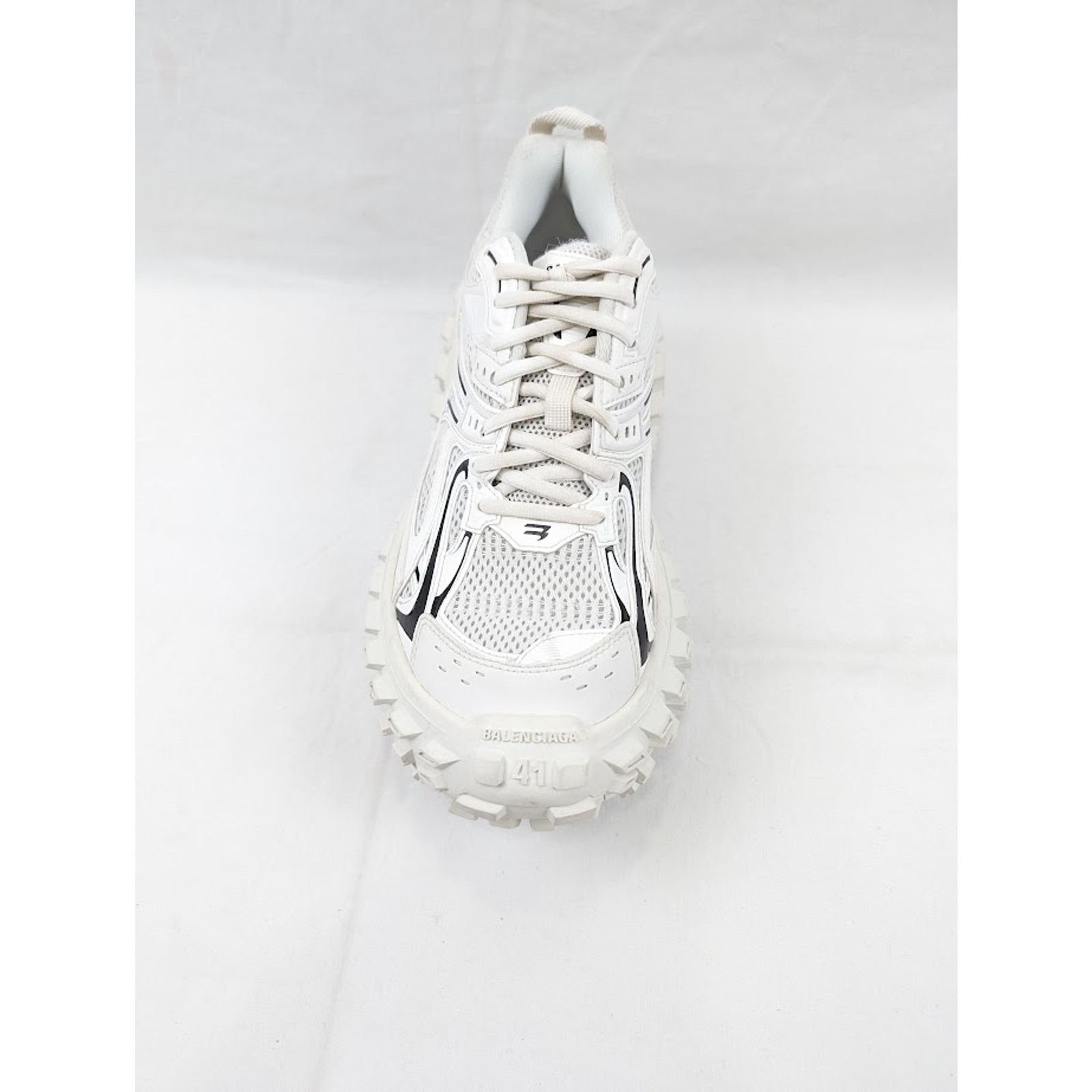 Balenciaga o1rshd1 Contrast Defender Bouncer in Eggshell/Black 46 Size US 13 / EU 46 - 6 Thumbnail