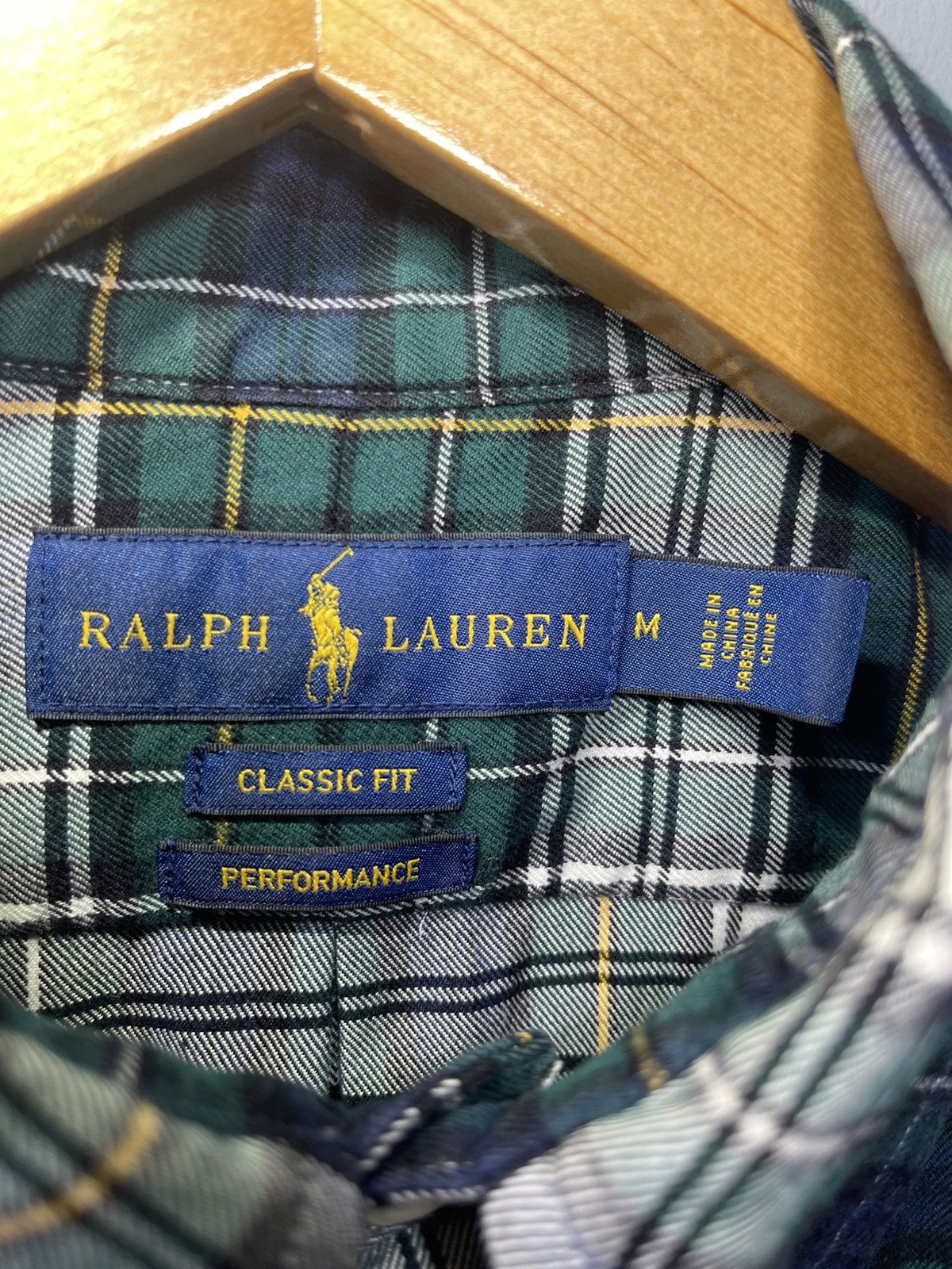 Polo Ralph Lauren Polo Ralph Lauren Flannel Shirt Sz M Classic Fit Plaid Size US M / EU 48-50 / 2 - 3 Thumbnail