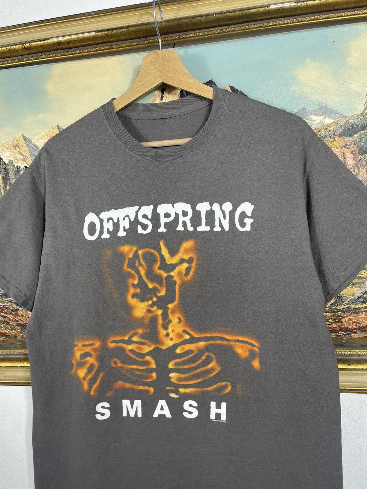 Band Tees × Vintage The Offspring Smash Band T-shirt Tee Punk Rock Skeleton 2020 Size US M / EU 48-50 / 2 - 5 Thumbnail