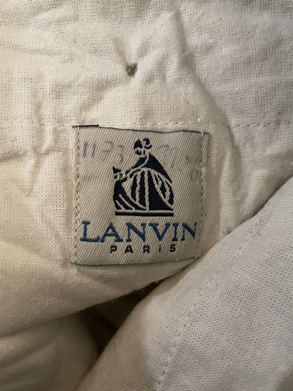 Lanvin Pleated Front High Waist Chino Trouser Size 27" / US 4 / IT 40 - 6 Thumbnail
