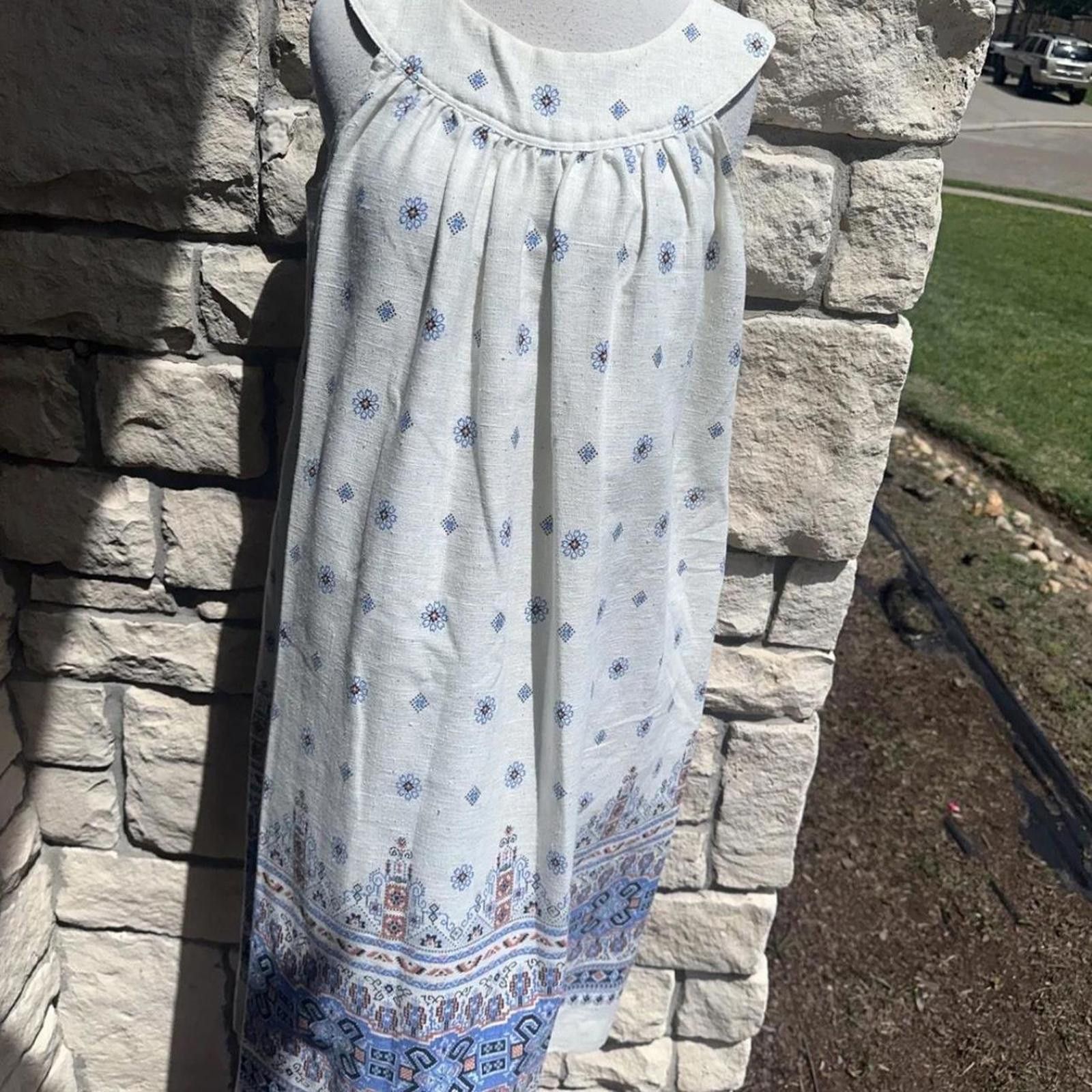 Other 70s Cranston Print Works dress vintage small to medium Size M / US 6-8 / IT 42-44 - 1 Thumbnail