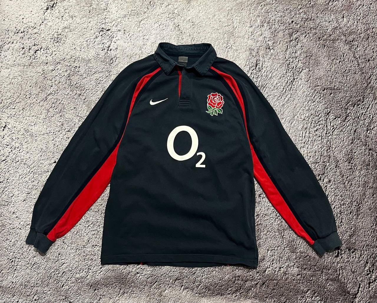 Vintage Rare Nike O2 England Rugby 2003 World Cup Winners Navy Size US M / EU 48-50 / 2 - 1 Thumbnail