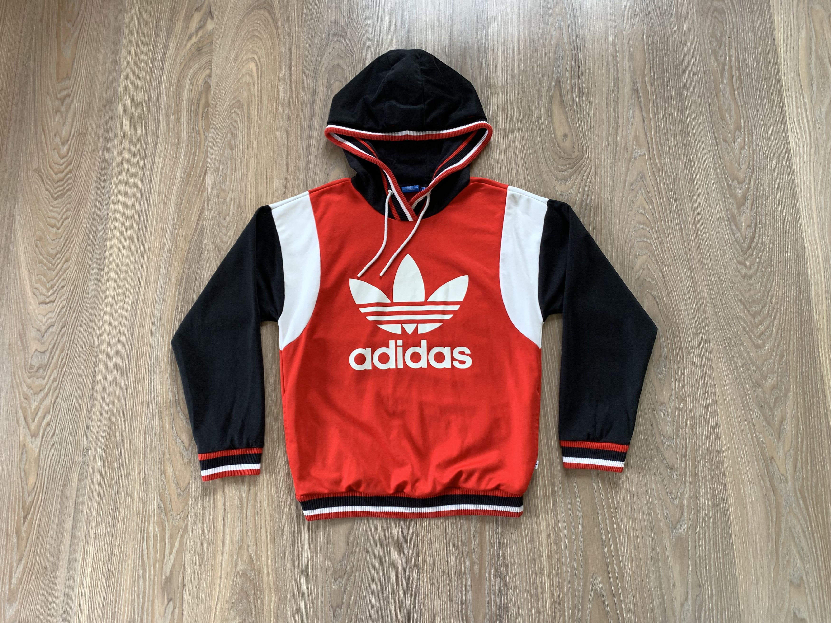 Adidas Adidas Originals Vintage Big Logo Hoodie 2014 Size US S / EU 44-46 / 1 - 1 Thumbnail