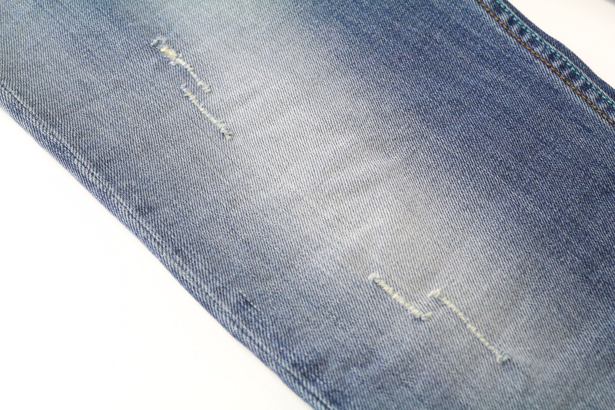Takeshy Kurosawa TK75 W30 Blue Slim Distressed Stretch Jeans 75906 Size US 30 / EU 46 - 9 Thumbnail