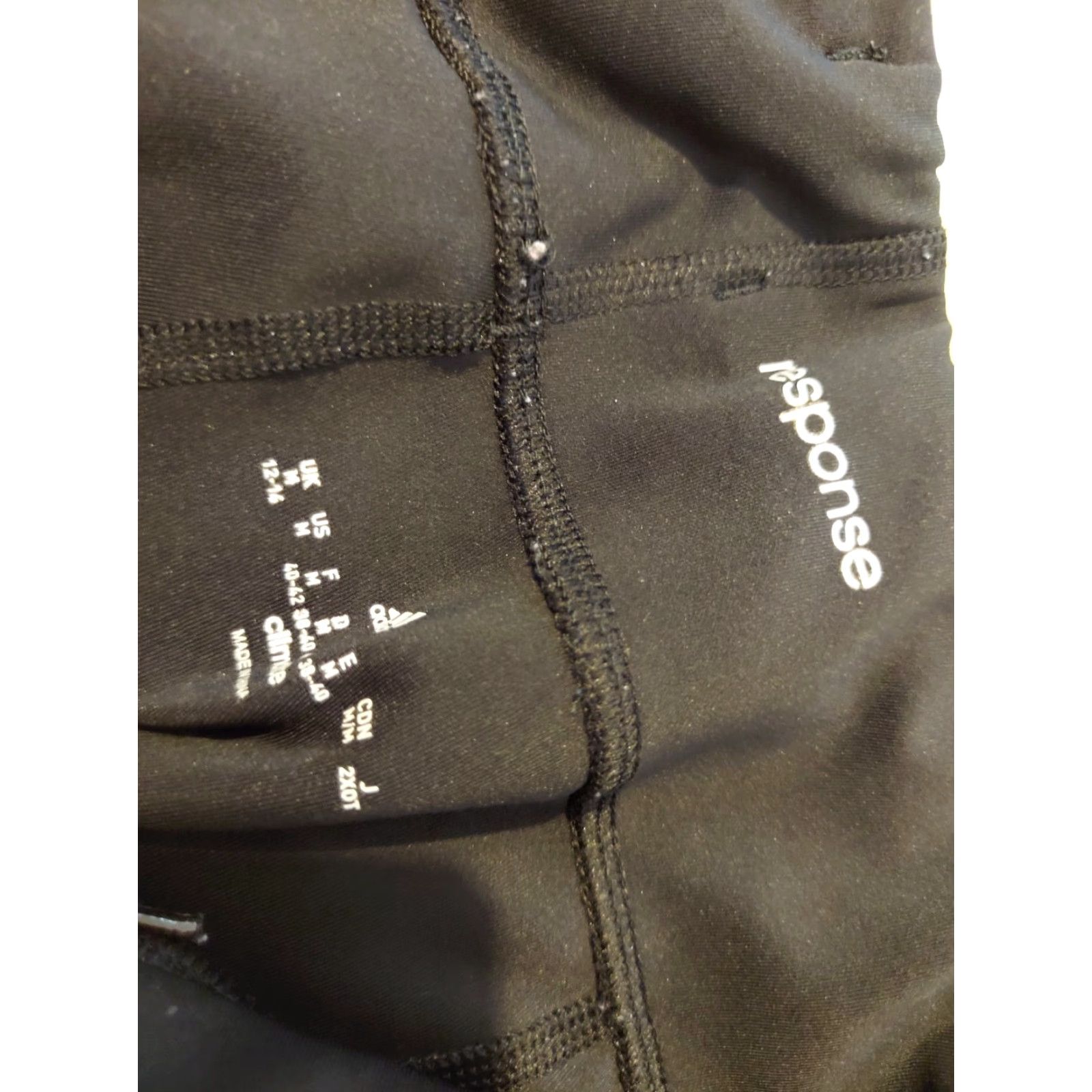 Adidas Womens adidas Pants M Medium Black Athletic Sweatpants Size 32" / US 10 / IT 46 - 7 Thumbnail