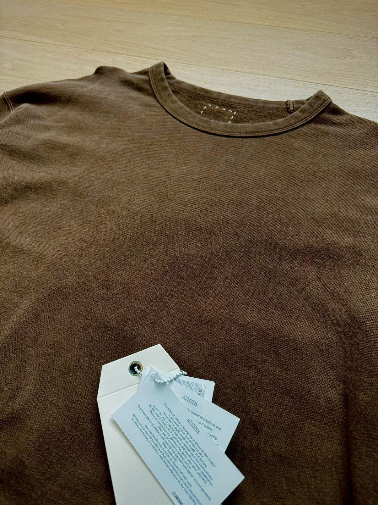 Visvim Visvim Jumbo Crew Sweater Natural Dye Dk Mud Size US M / EU 48-50 / 2 - 2 Thumbnail