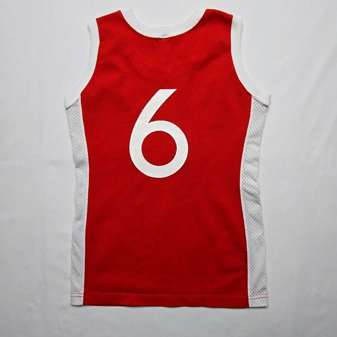Champion Vintage Champion Jersey Red Mesh Tank Top Womens Size 12 Size XL / US 12-14 / IT 48-50 - 7 Thumbnail