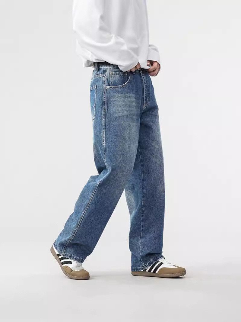 Jean American retro classic blue jeans for men Size US 32 / EU 48 - 2 Thumbnail
