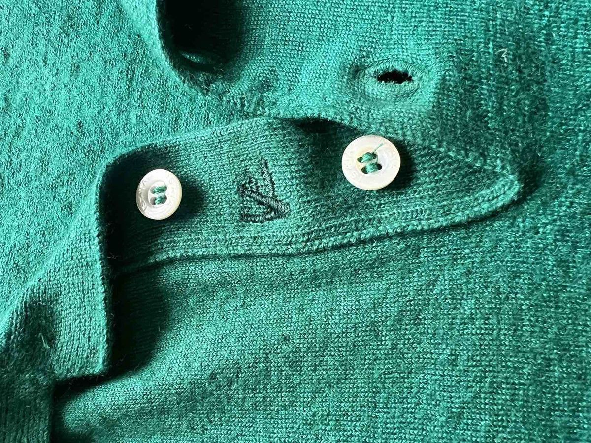 Isaia Isaia Knit Cotton Polo Sweater green size L Size US L / EU 52-54 / 3 - 4 Thumbnail