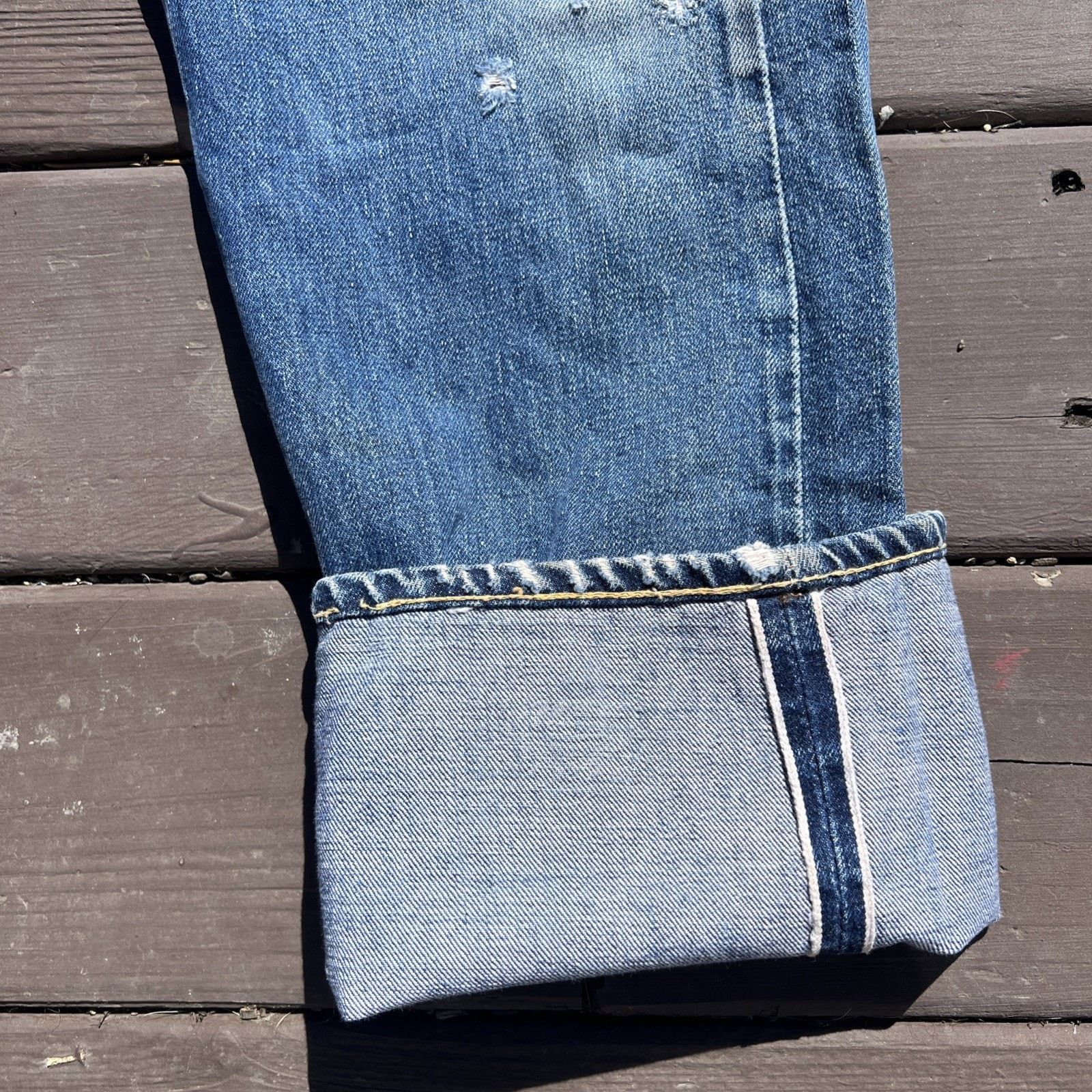 Levi's Vintage Levi's 501 60s Jeans W32 L30 Big E Lemon Stitch V Size US 30 / EU 46 - 6 Thumbnail