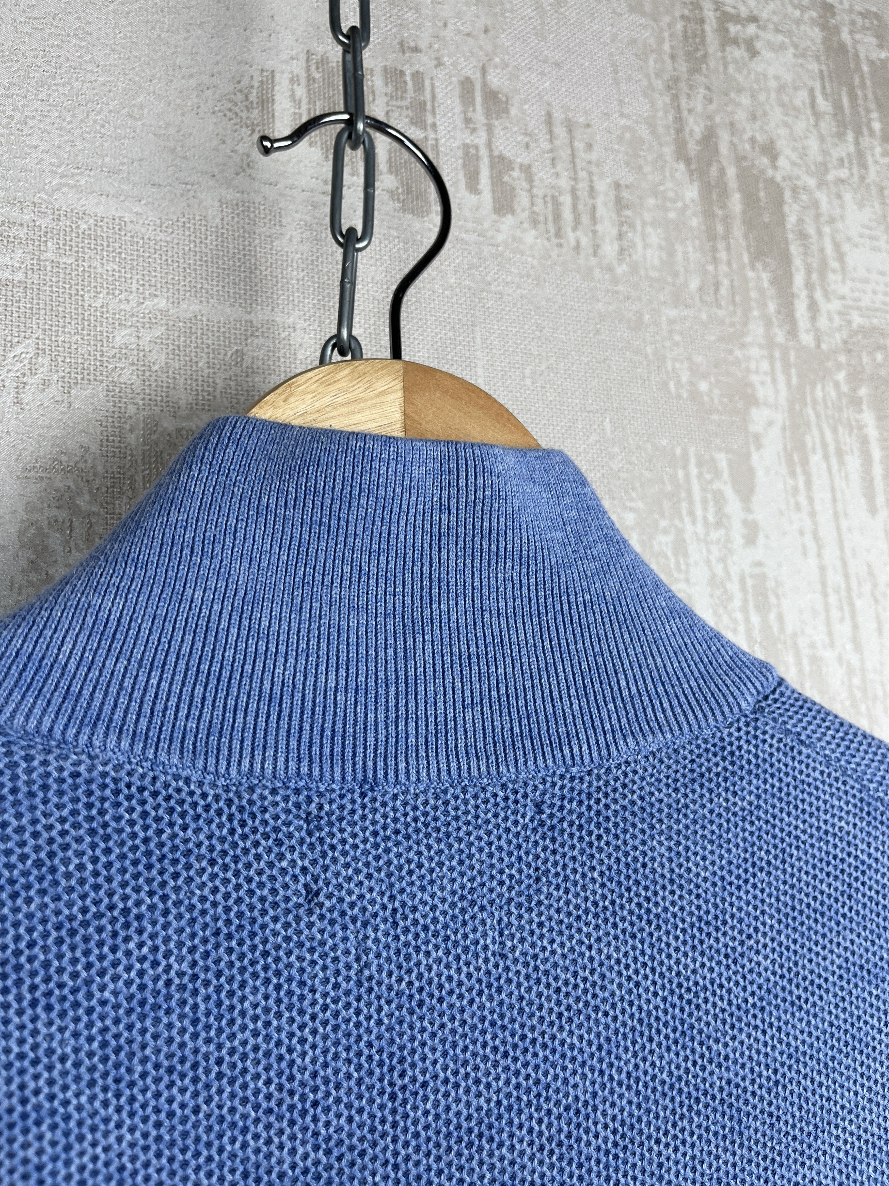 Polo Ralph Lauren Polo Ralph Lauren Half Zip Pullover Sweater Pima Cotton Size US L / EU 52-54 / 3 - 15 Thumbnail