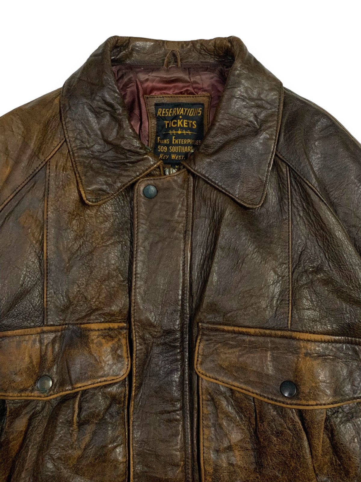 Japanese Brand 2000s Japanese Brand Sheepskin Leather Flight Bomber Jacket Size US M / EU 48-50 / 2 - 5 Thumbnail