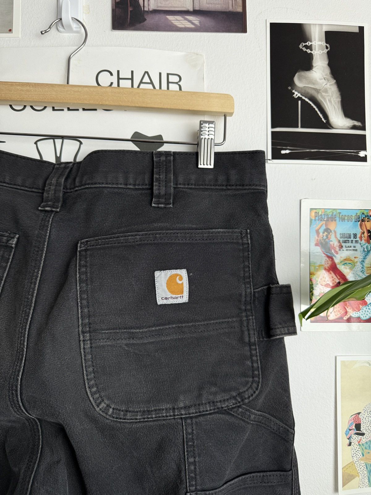 Carhartt × Vintage Vintage Carhartt single knee denim pants 32x30 streetwear 90s Size US 32 / EU 48 - 4 Thumbnail