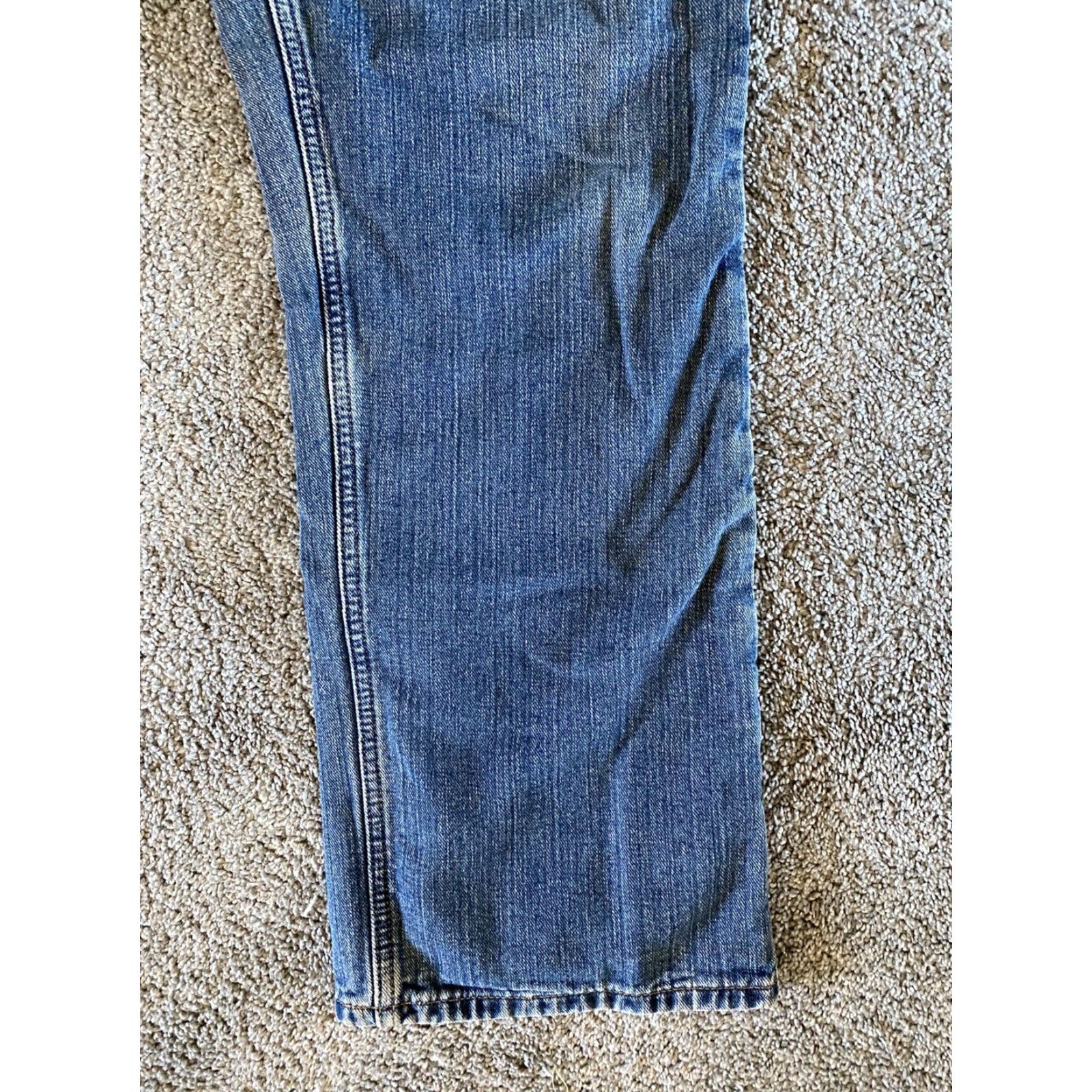 Carhartt Carhartt Jeans Women 16x32 Pants Regular 16 Flannel Plaid Lined Blue RN14806 WB022 ADT Jeans Women Size 38" / US 16 / IT 52 - 4 Thumbnail