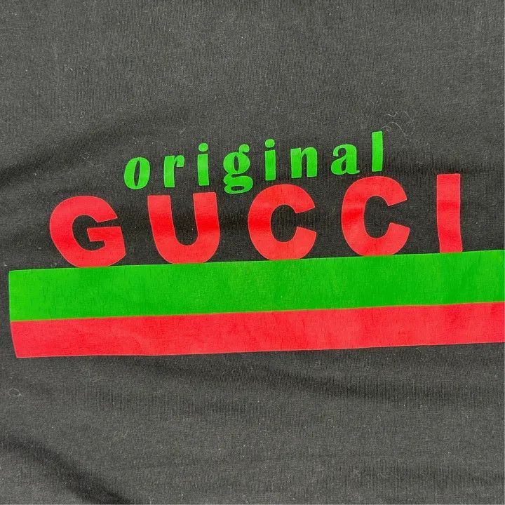 Gucci Gucci Gucci Original Oversized Graphic T-Shirt for Men -25 Size US L / EU 52-54 / 3 - 6 Thumbnail