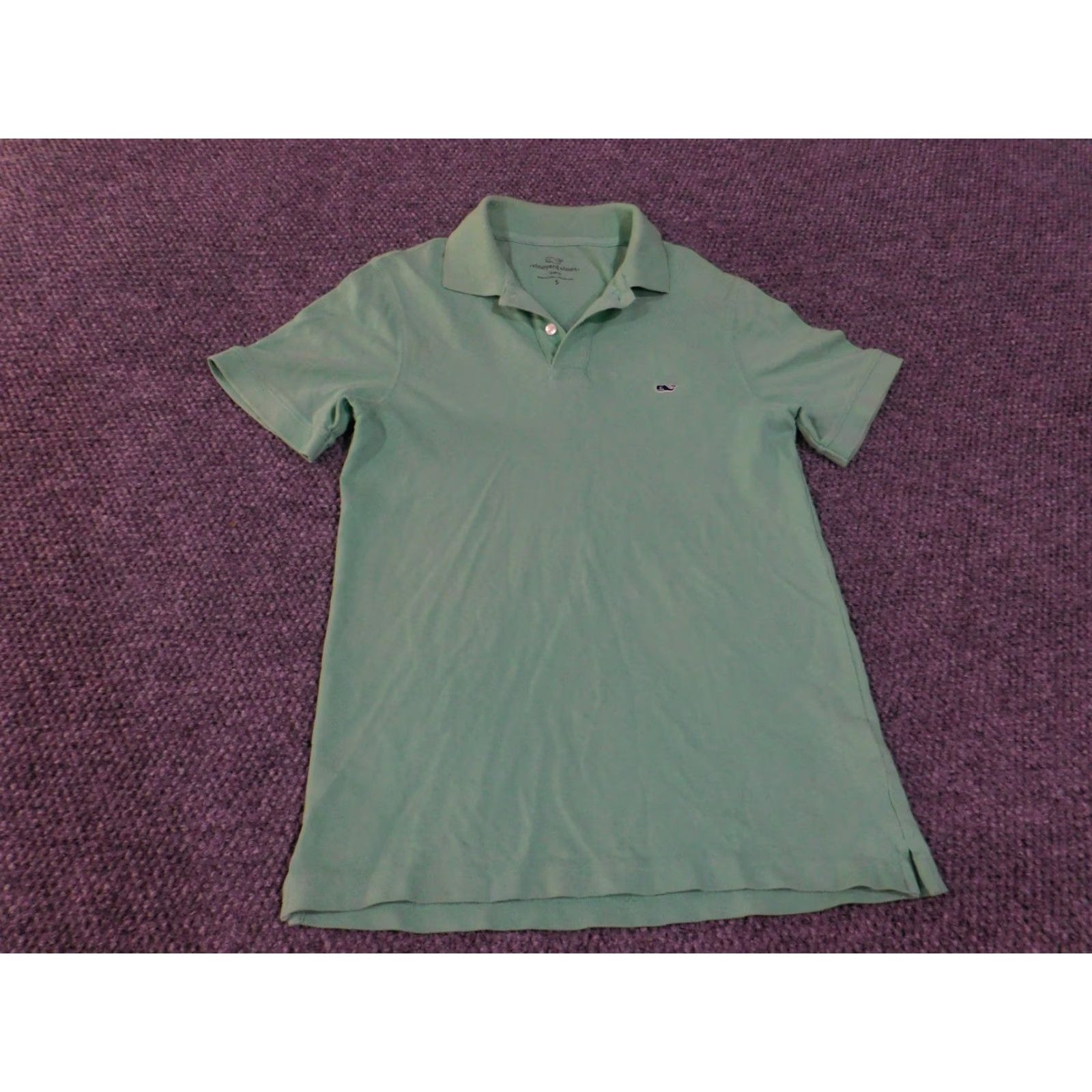 Vineyard Vines Vineyard Vines Polo Shirt Mens S Green Slim Fit Whale Logo Casual Preppy Shirt Size US S / EU 44-46 / 1 - 2 Thumbnail