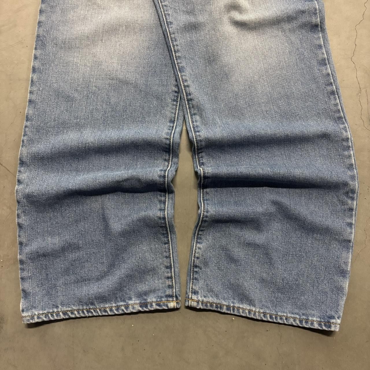 Old Navy Crazy Vintage Y2K 2000s Baggy Old Navy Skater Style Light Blue Wash Denim Jeans! Size US 34 / EU 50 - 5 Thumbnail
