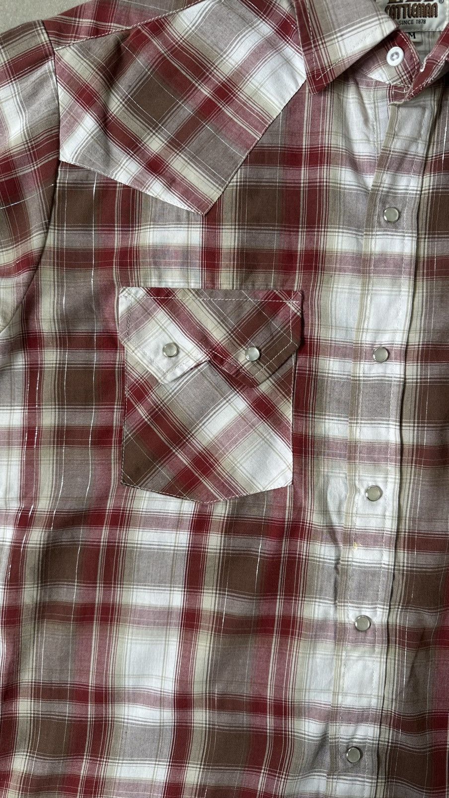 Vintage VINTAGE ELY CATTLEMAN WESTERN SHIRT PEARL SNAP Size US M / EU 48-50 / 2 - 3 Thumbnail