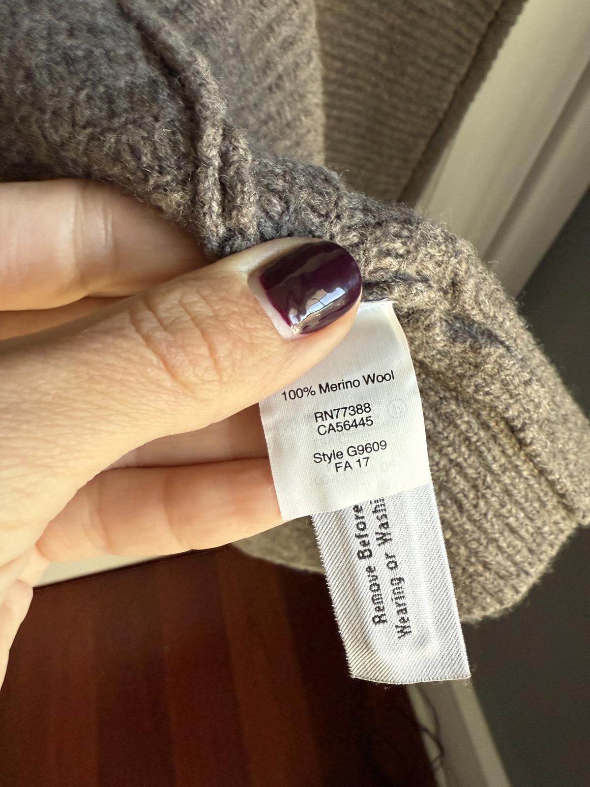 Madewell Madewell 100% Wool Ribbed Cardigan Sweater Coat Size L / US 10 / IT 46 - 4 Thumbnail