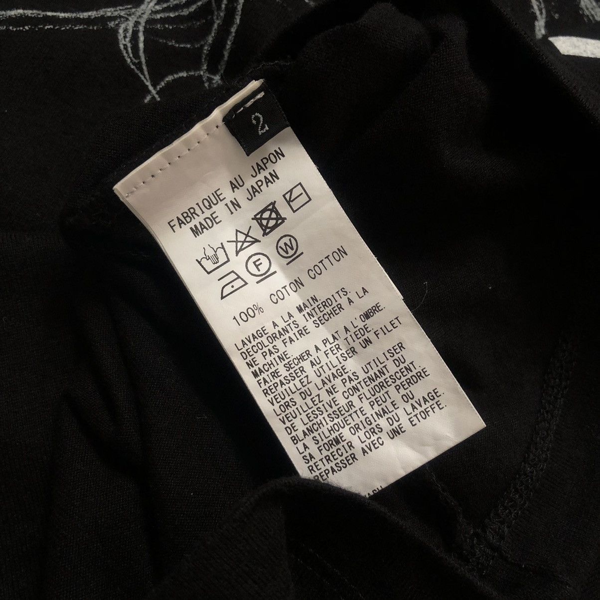 Yohji Yamamoto YOHJI YAMAMOTO Y’s DRAWING SERIES COLLECTION Size XS / US 0-2 / IT 36-38 - 4 Thumbnail