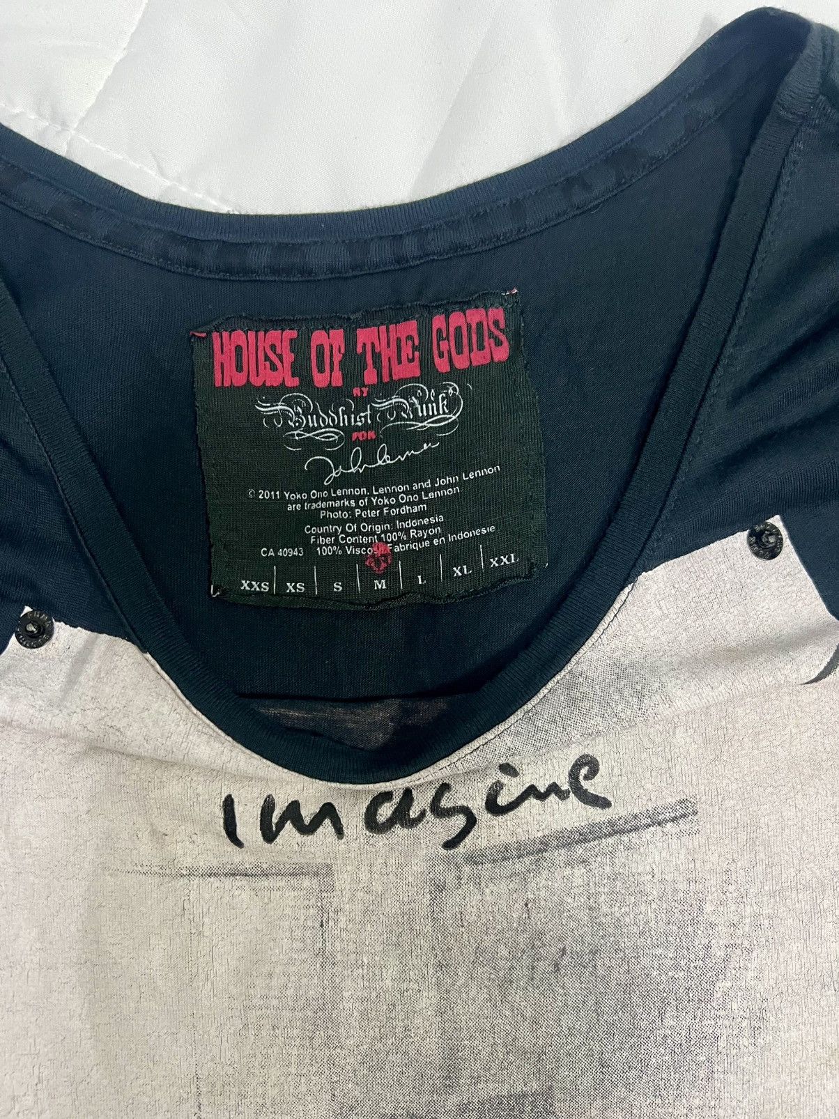 Band Tees × Seditionaries Buddhist Punk John Lennon Tee Size US M / EU 48-50 / 2 - 5 Thumbnail