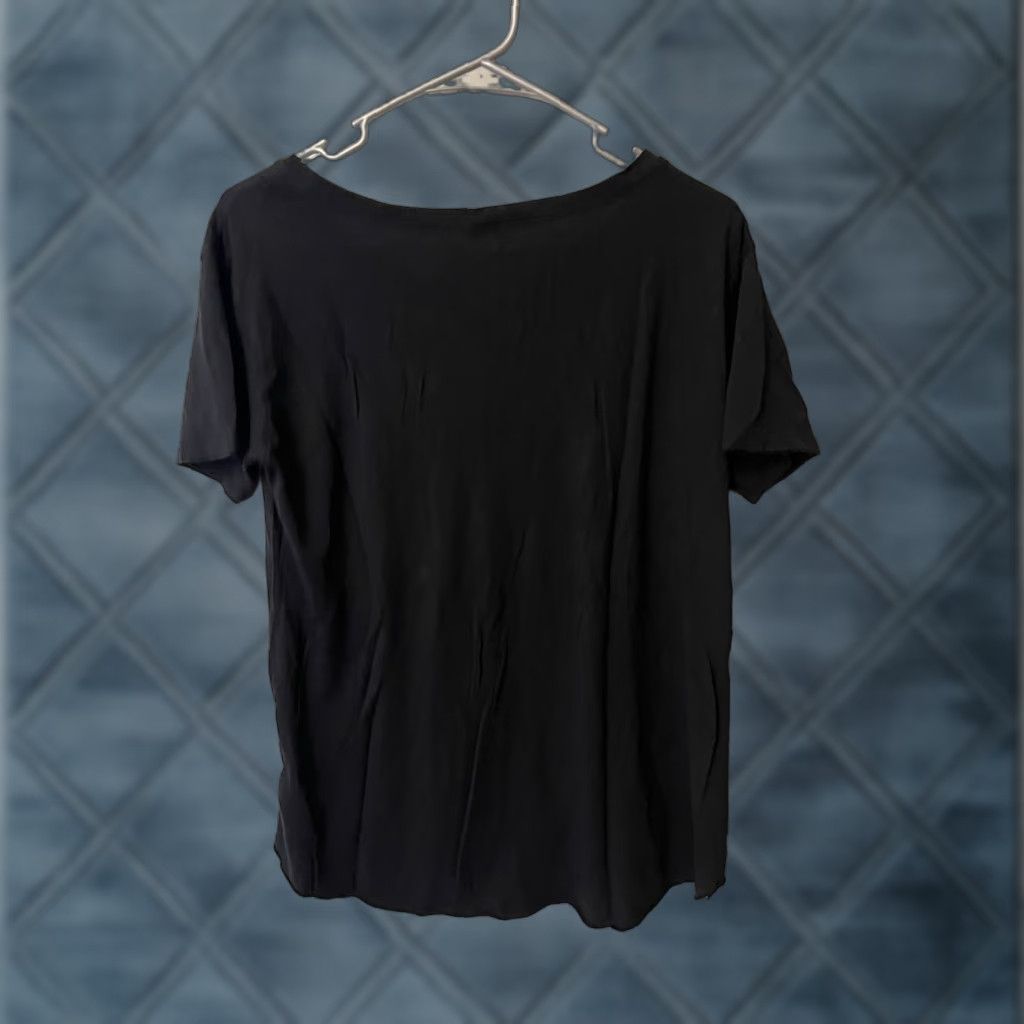 Juicy Couture VINTAGE Juicy Couture JUICY Womens T-Shirt Black 100% Cotton Short Sleeve Round Neck Pullover Logo Casual Regular M Womens Size M / US 6-8 / IT 42-44 - 1 Thumbnail