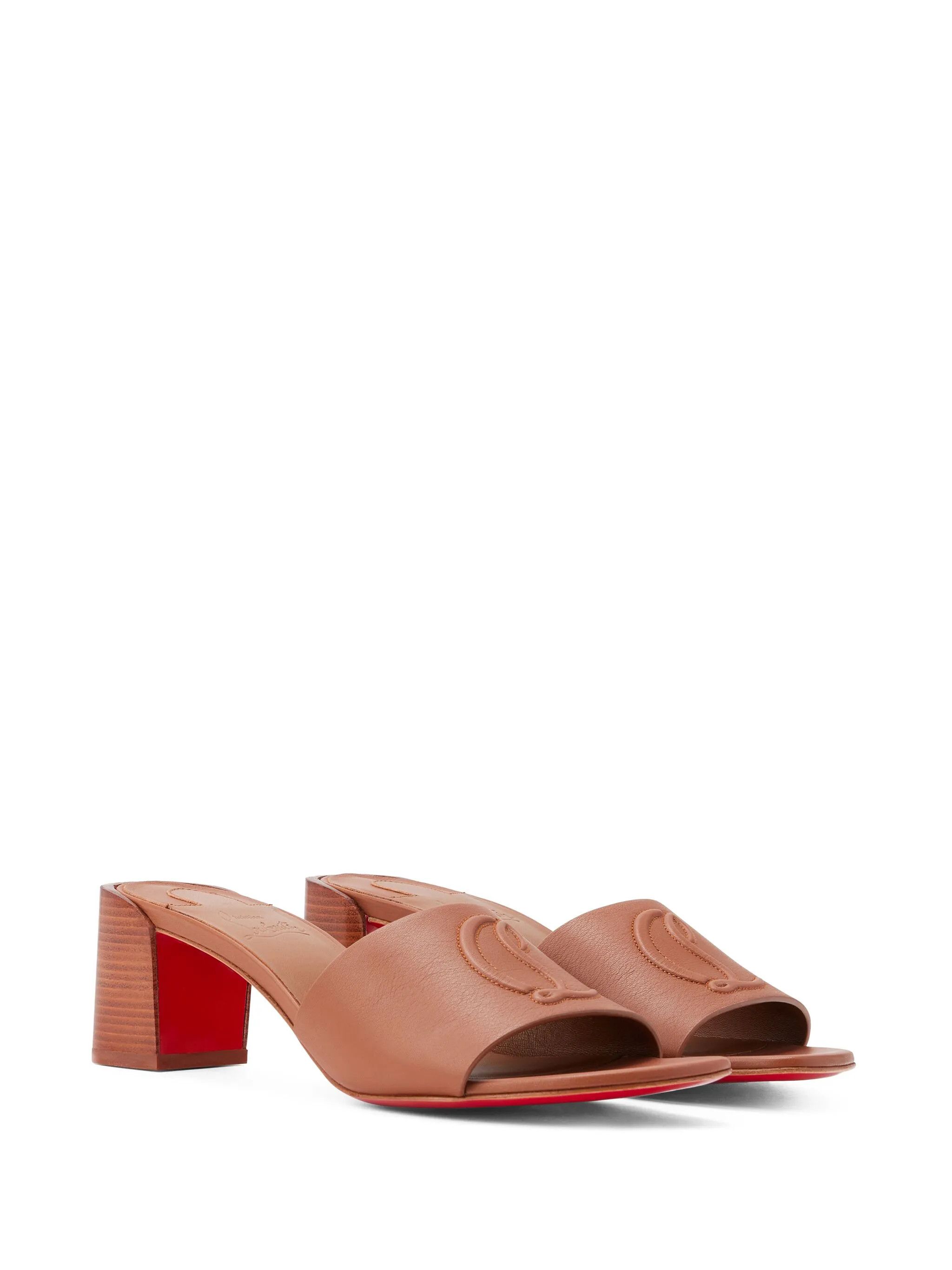 Christian Louboutin oc11z0625 Sandals in Brown Size US 7.5 / IT 37.5 - 2 Thumbnail