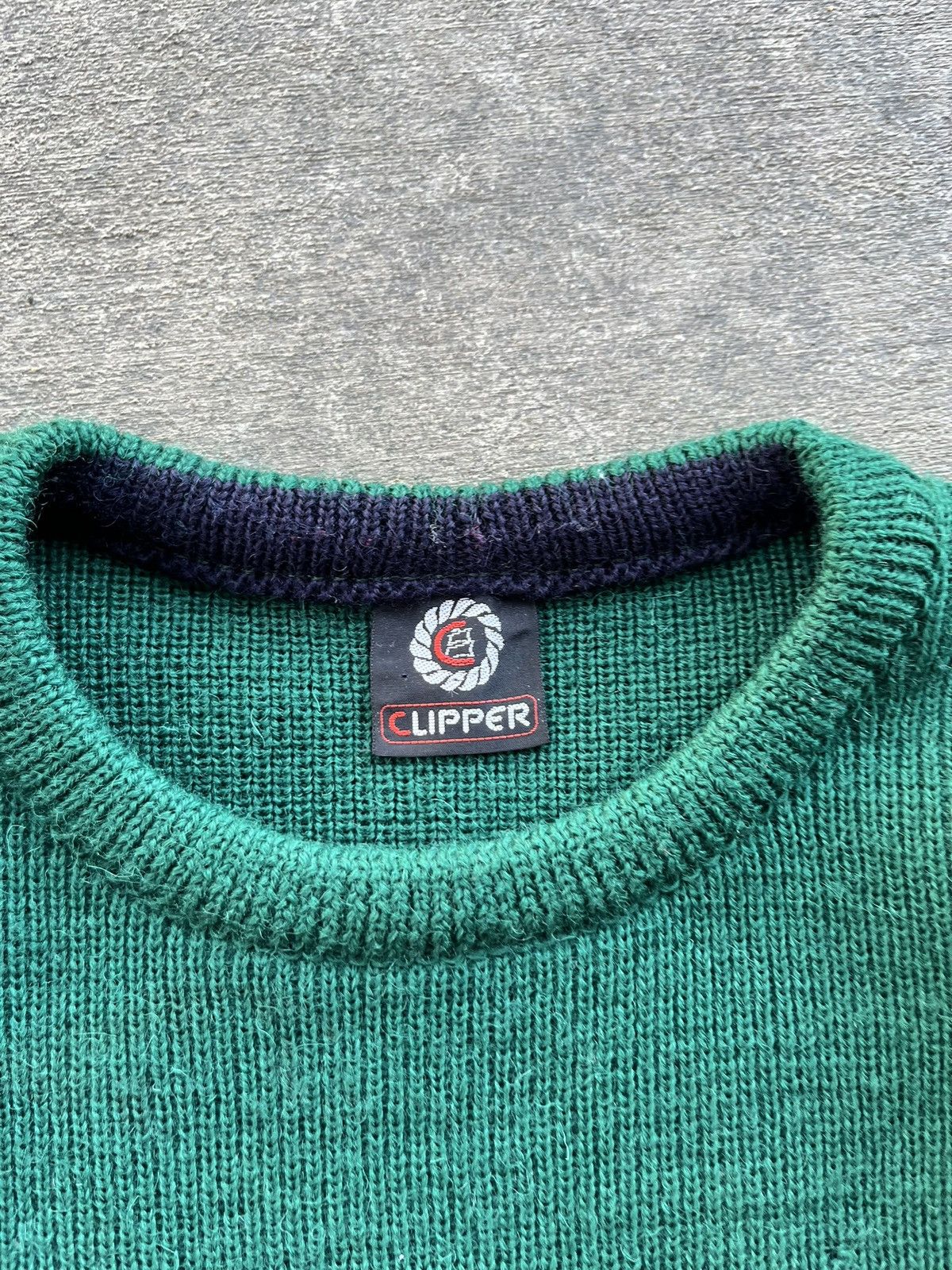 Other Vintage 80s Clipper Made in Denmark Coogi Sweater Size US L / EU 52-54 / 3 - 2 Thumbnail