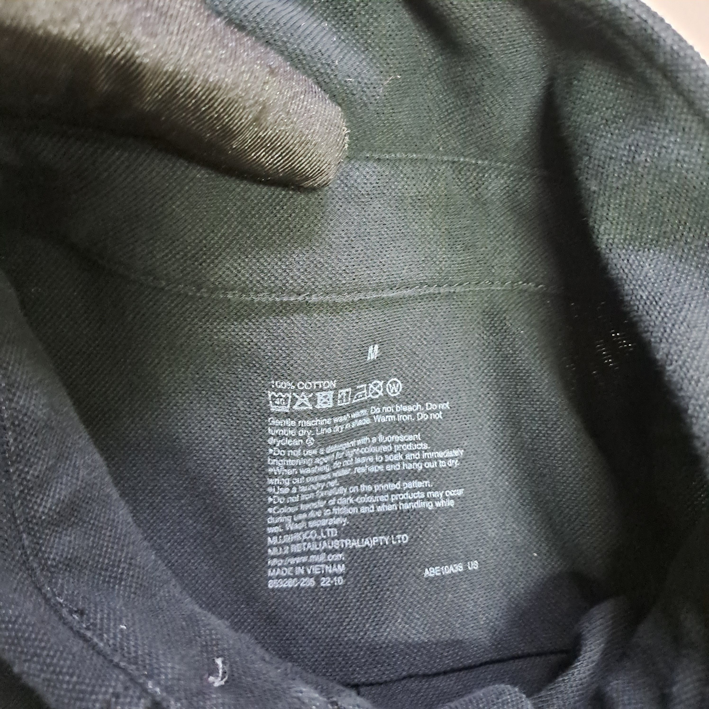 Muji Muji Plain Polo Shirt Size US S / EU 44-46 / 1 - 3 Thumbnail