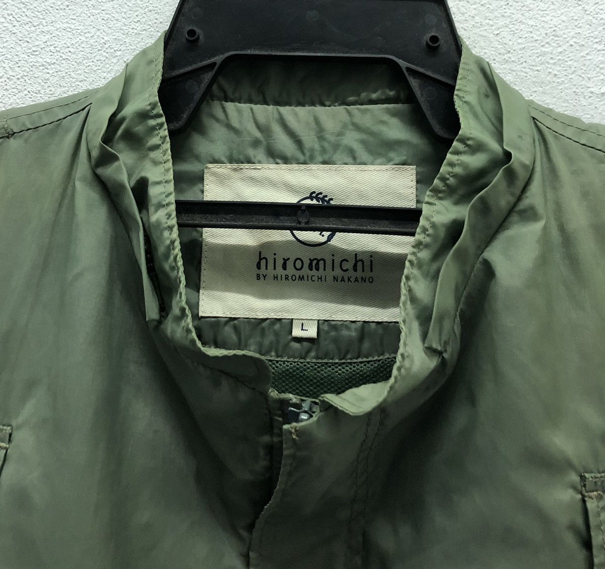 Japanese Brand Hiromichi Nakano Olive Green Pullover Windbreaker Size L Size US L / EU 52-54 / 3 - 3 Thumbnail