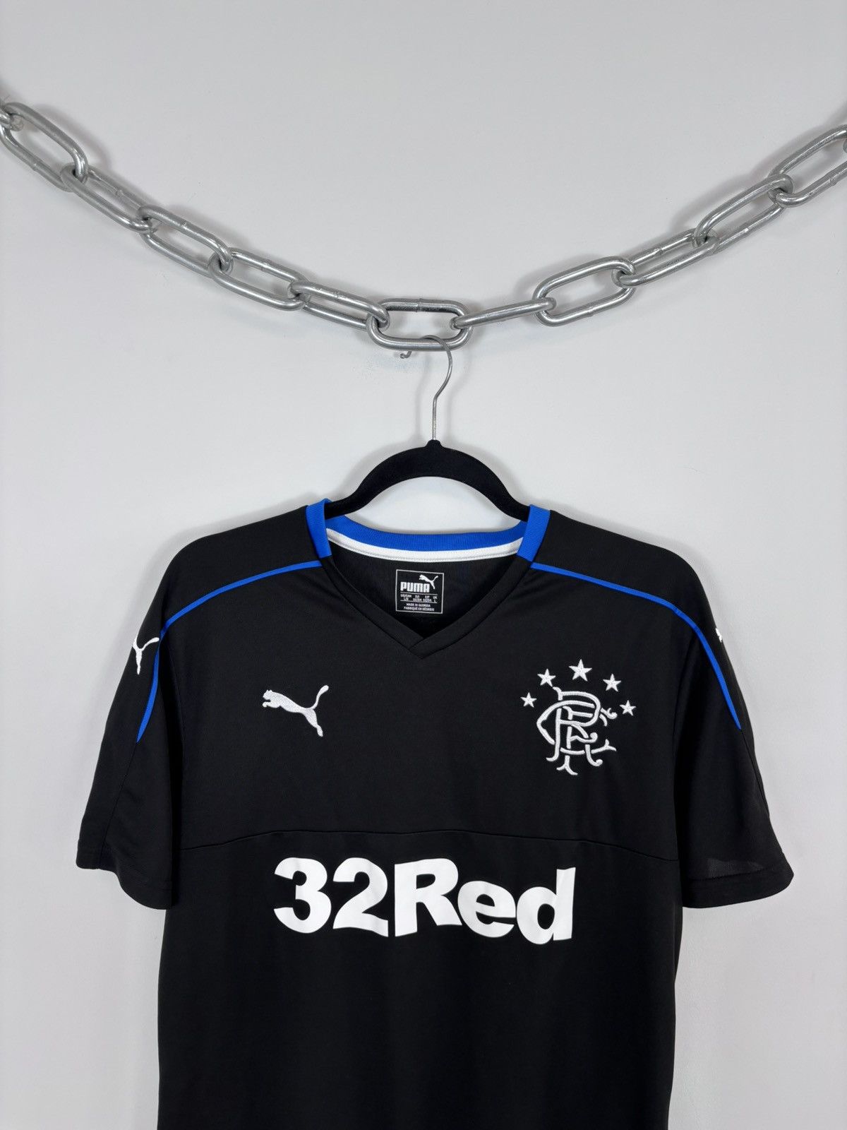 Puma Puma Glasgow Rangers 2017/2018 Third Kit Soccer Jersey Size US L / EU 52-54 / 3 - 2 Thumbnail