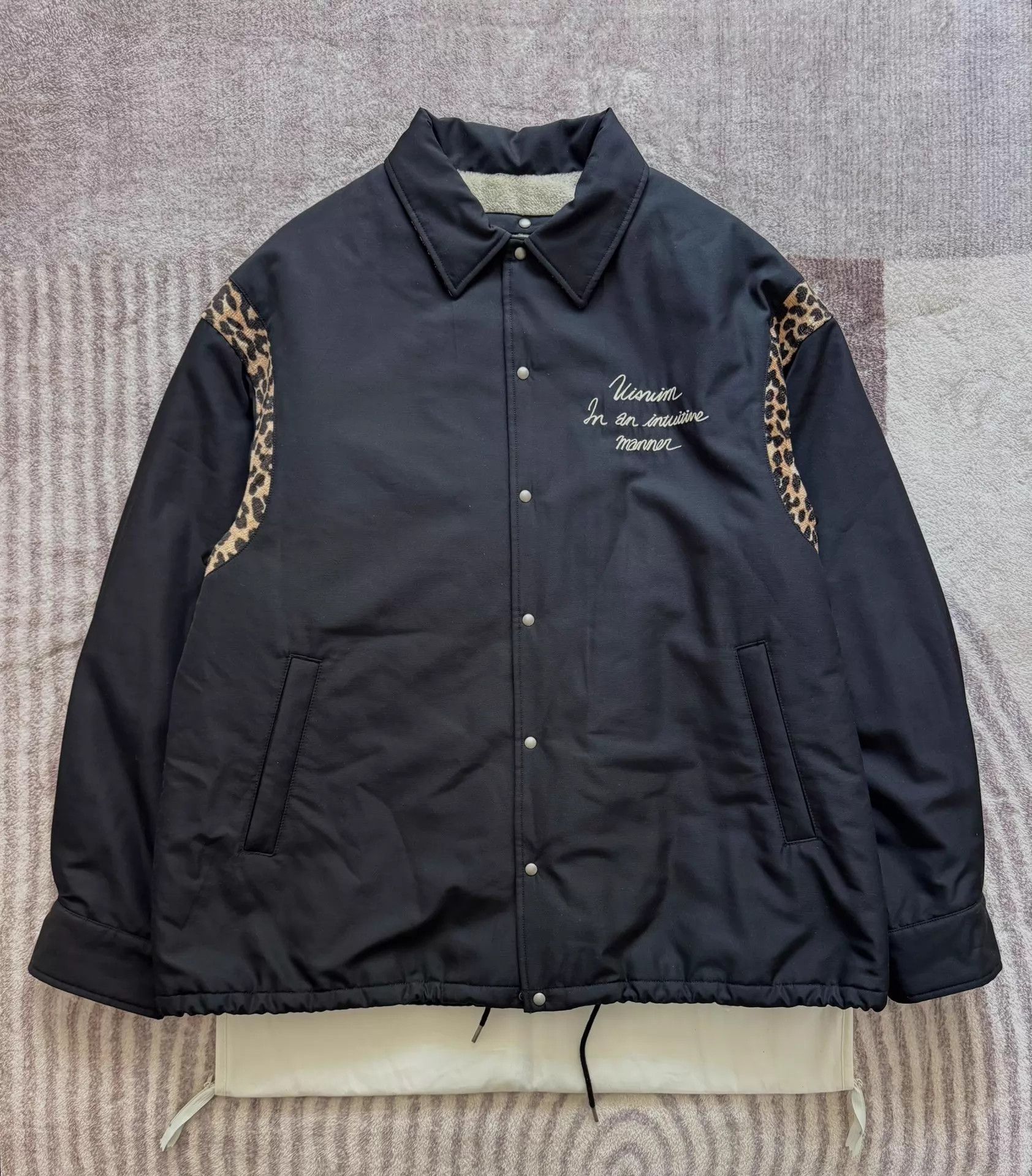 Visvim VISVIM 24AW CoachJKT Black 4 WoolSilk Embroidered Size US XL / EU 56 / 4 - 1 Thumbnail