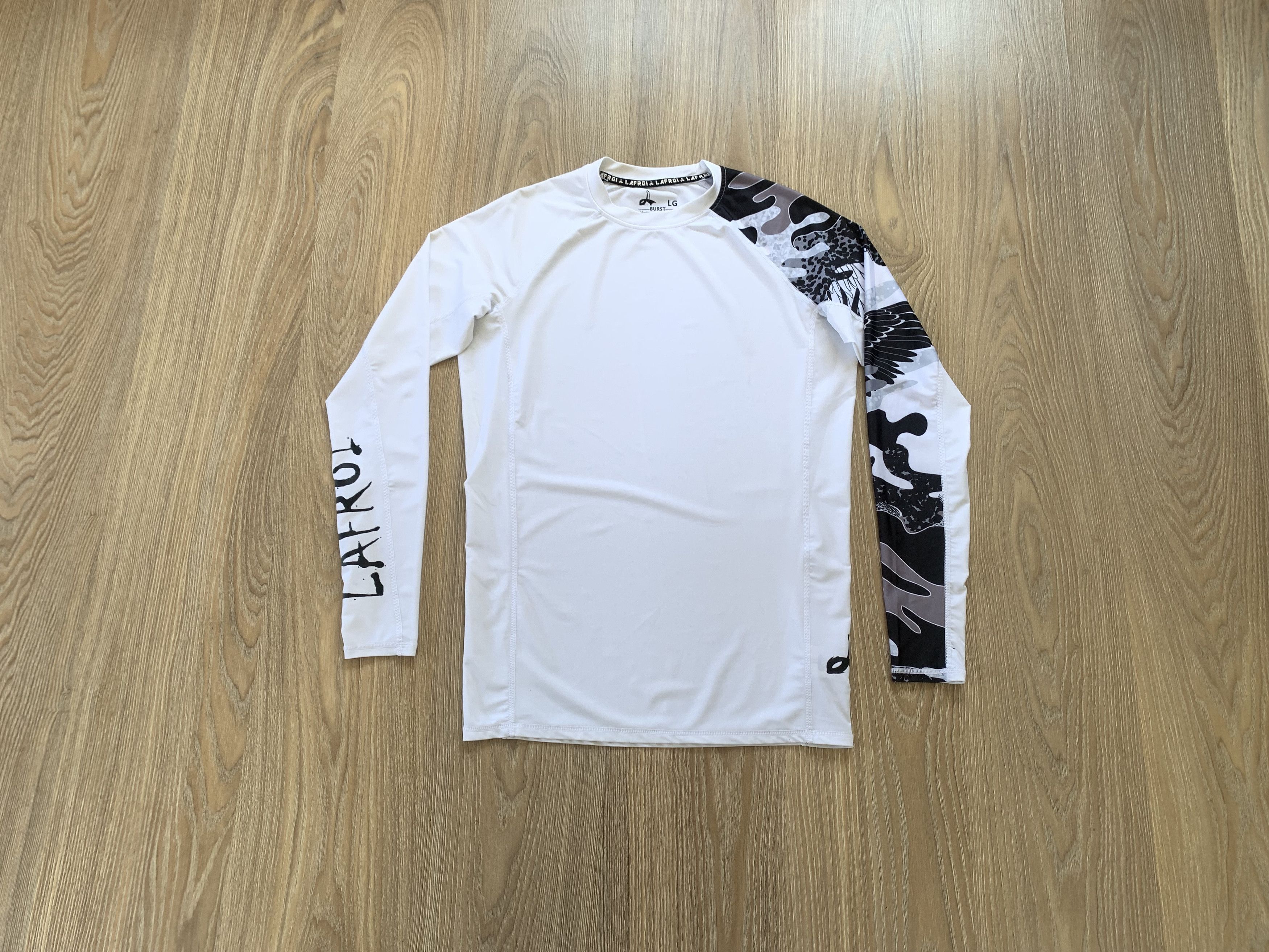 Other LAFROI Men's Long Sleeve UPF 50+ Compression Rash Guard Size US L / EU 52-54 / 3 - 1 Thumbnail