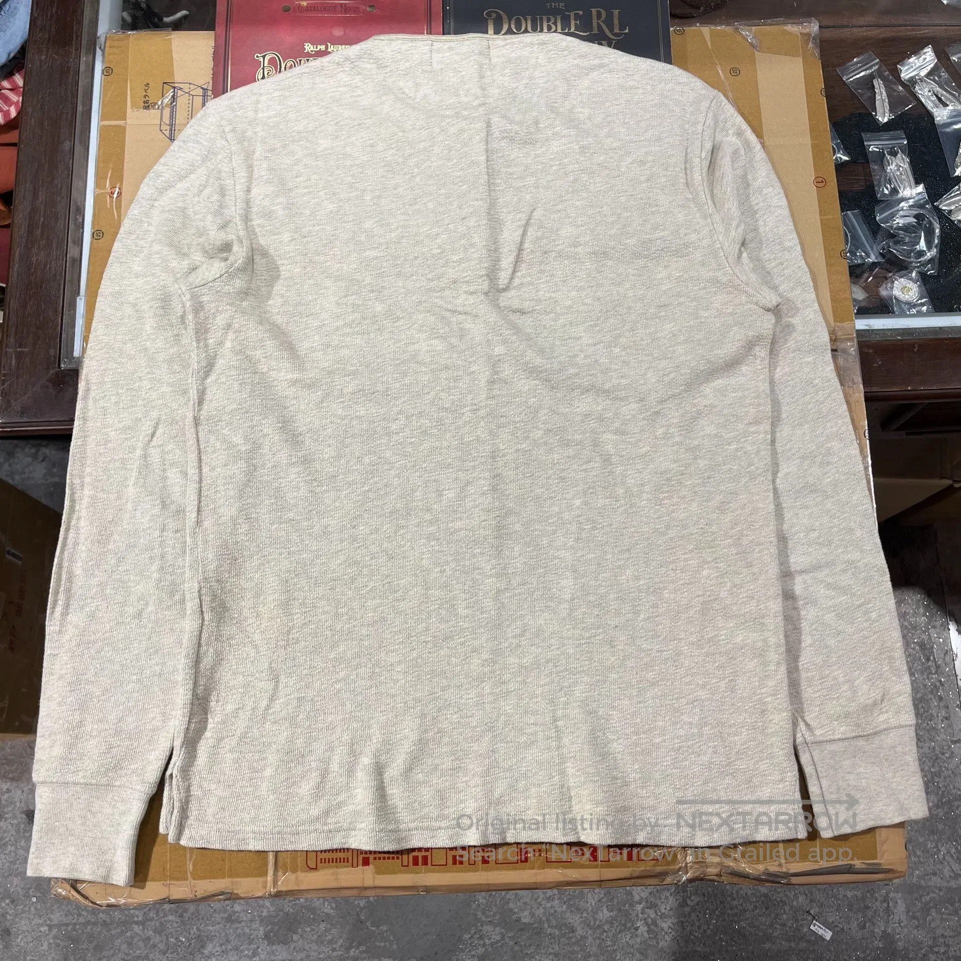 RRL Ralph Lauren RRL Vintage Indian Embroidery Henley Shirt. Size US M / EU 48-50 / 2 - 3 Thumbnail