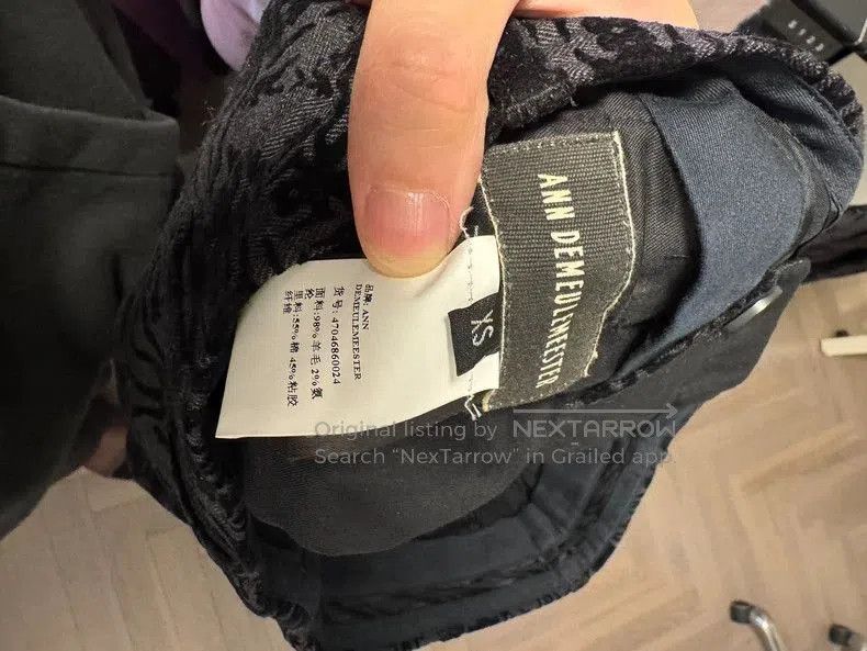 Ann Demeulemeester ANN DEMEULEMEESTER Patterned Pants XS. Size US 26 / EU 42 - 7 Thumbnail
