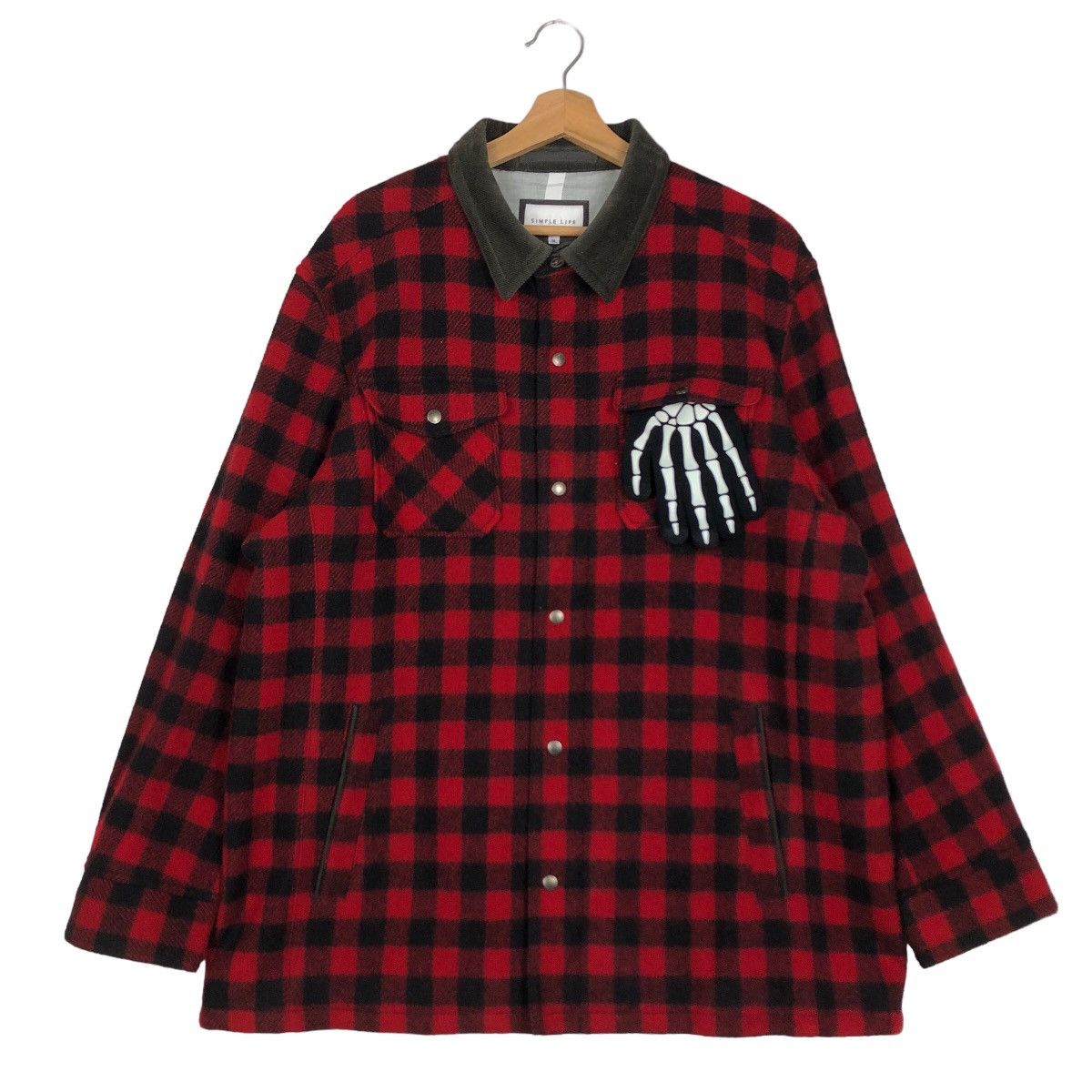 Japanese Brand 🔥90’s Vintage Survival Jacket Woolrich Japan Tartan Design Size US L / EU 52-54 / 3 - 2 Thumbnail