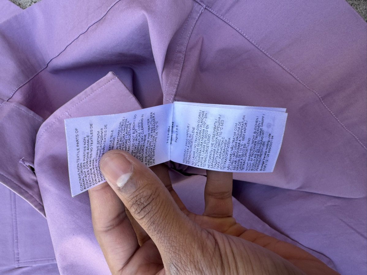 Bottega Veneta Bottega Veneta Lavender Button Up Shirt Size US L / EU 52-54 / 3 - 4 Thumbnail