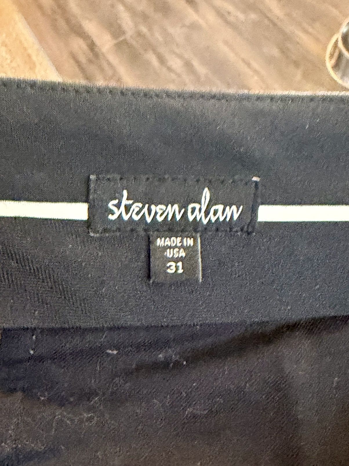 Steven Alan Steven Alan Gray Wool Trousers Made in USA (31) Size US 31 - 3 Thumbnail