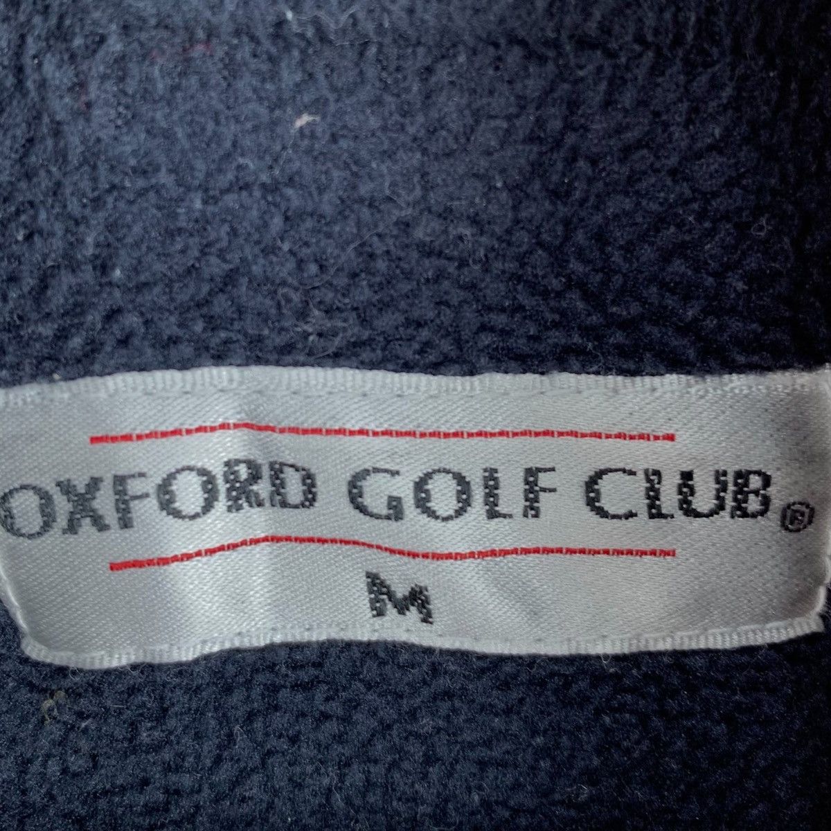 Vintage Vintage OXFORD Gold Club Small Logo Zipper Windbreaker Size US M / EU 48-50 / 2 - 6 Thumbnail