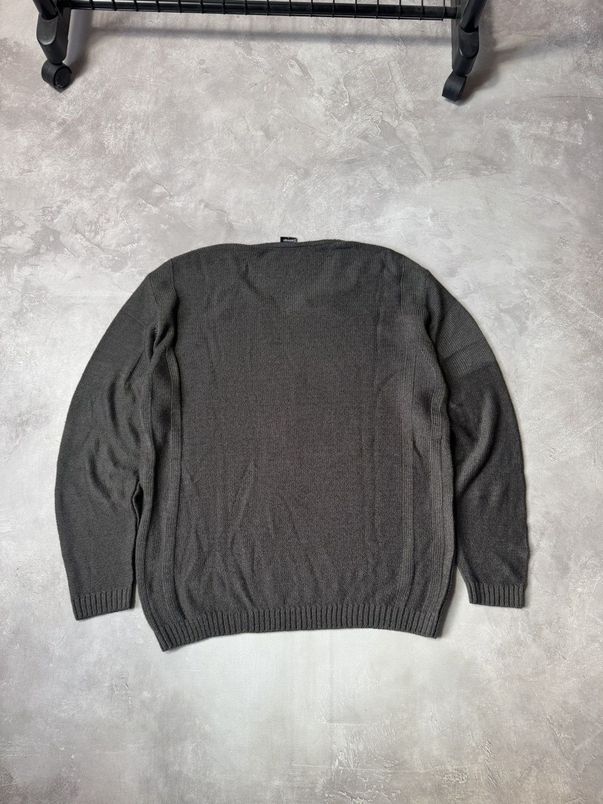 Vintage Vintage Dolce Gabbana bootleg Knit V-neck Sweater Size US L / EU 52-54 / 3 - 10 Thumbnail