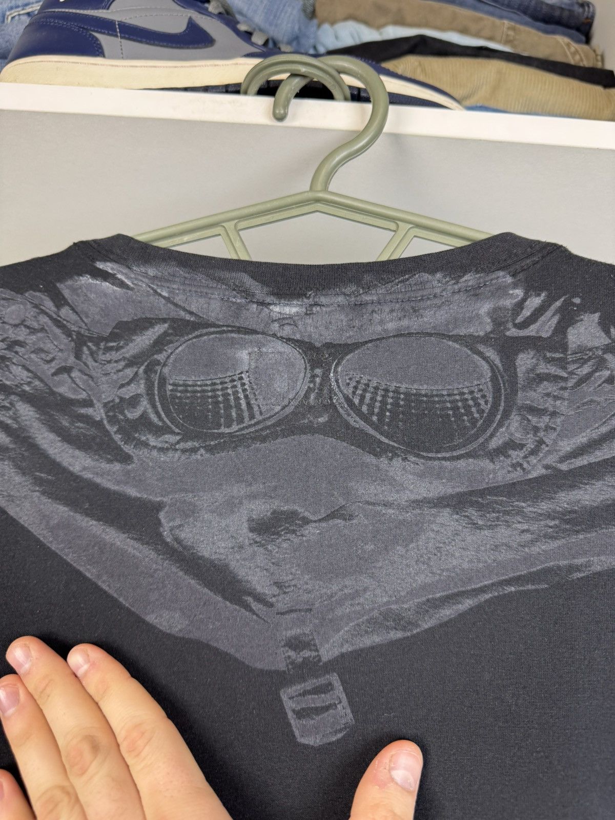 C.P. Company C.P. Company Goggle Hood Print T-Shirt Size US L / EU 52-54 / 3 - 4 Thumbnail