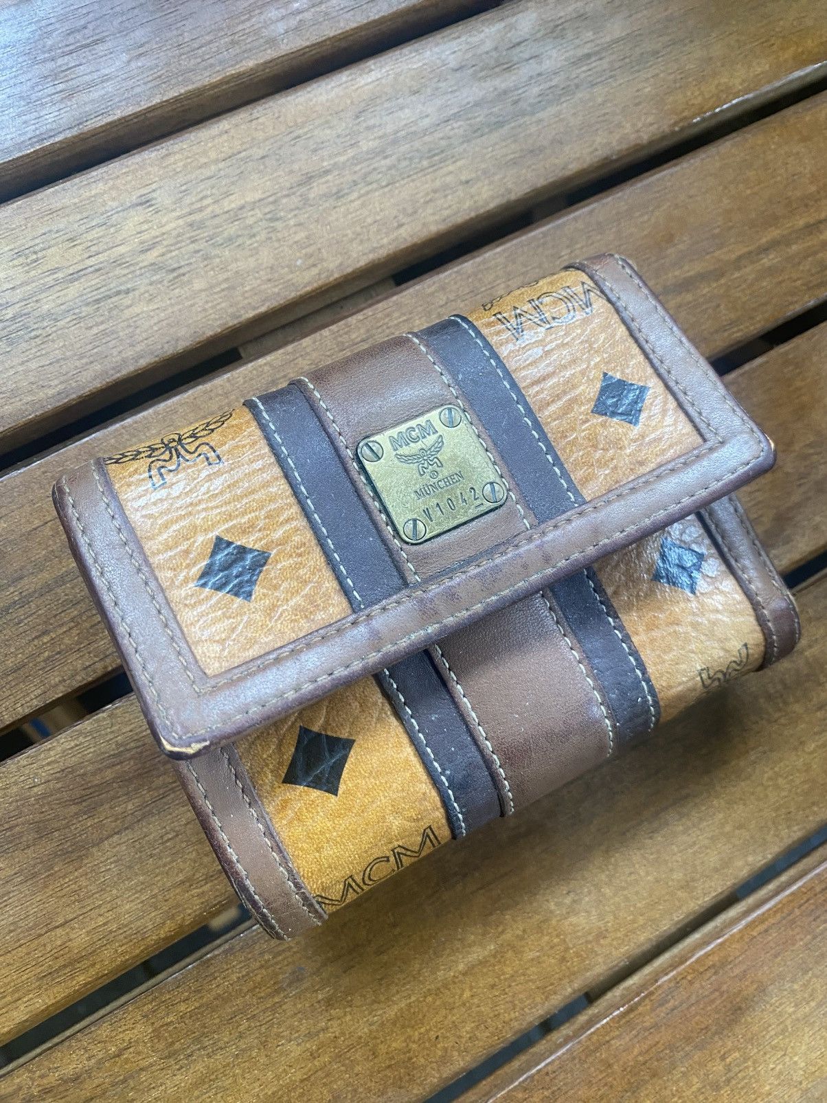 MCM MCM Trifold wallet Size ONE SIZE - 1 Thumbnail