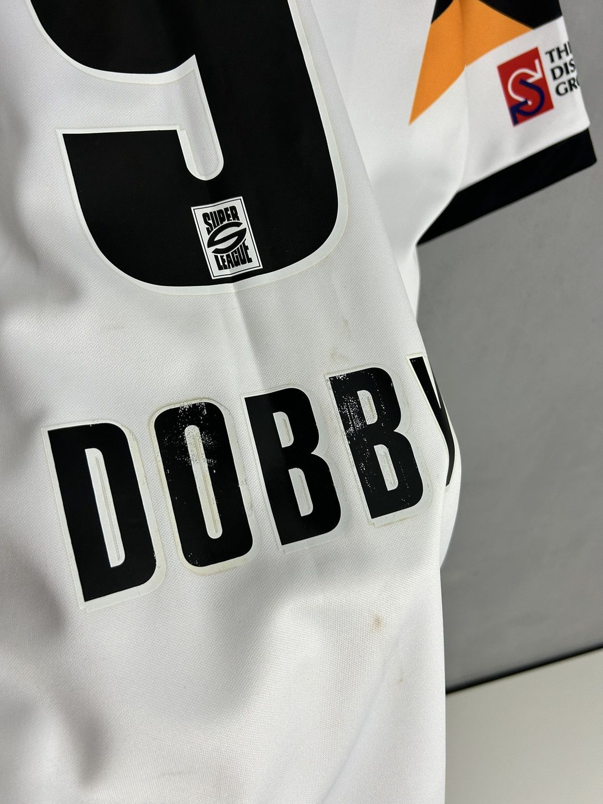 Vintage Bradford Bulls Rugby Jersey Shirt ISC Dobby #9 Super League Size US S / EU 44-46 / 1 - 12 Thumbnail