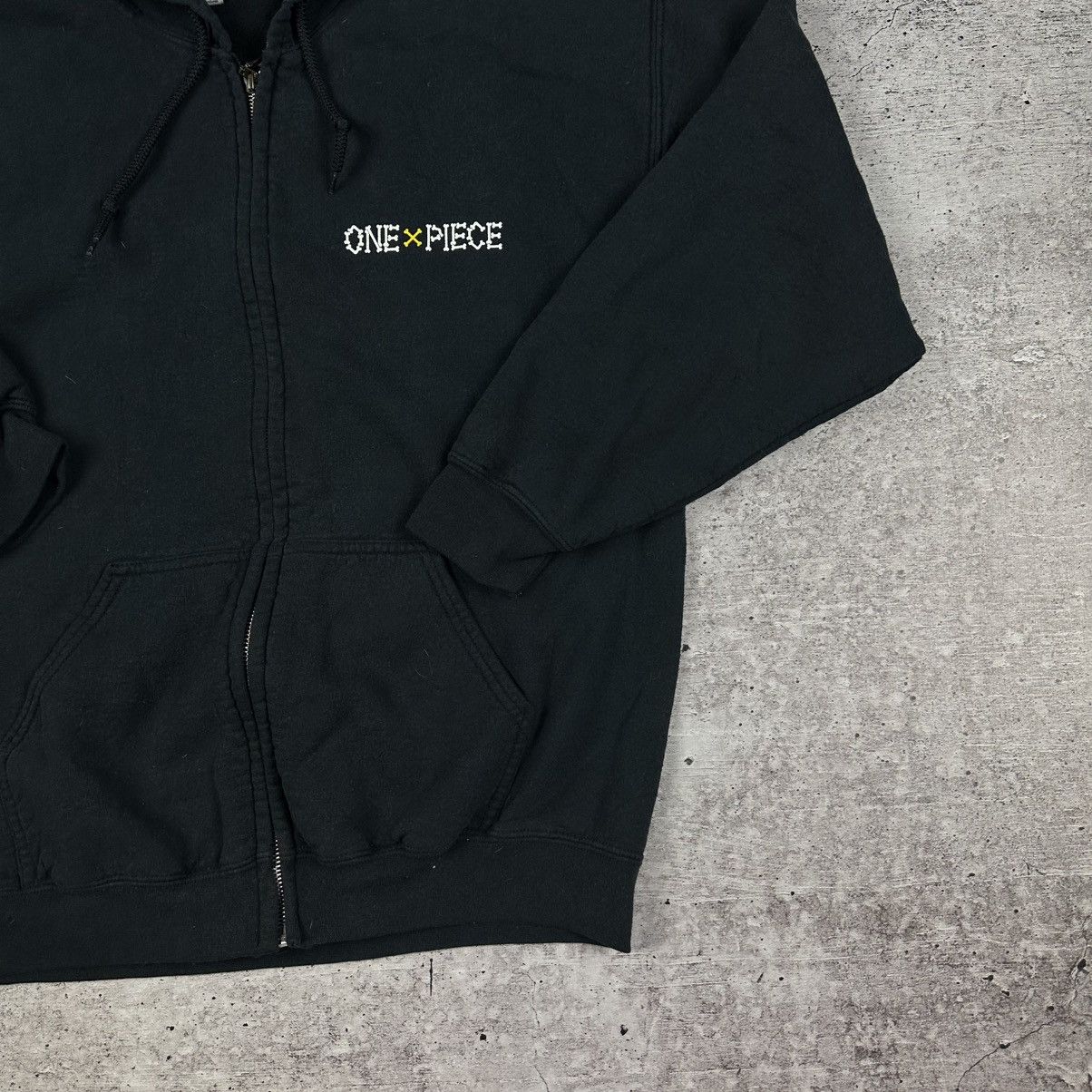 Japanese Brand Vintage One Piece Pirates Heart Zip Hoodie Size US L / EU 52-54 / 3 - 5 Thumbnail