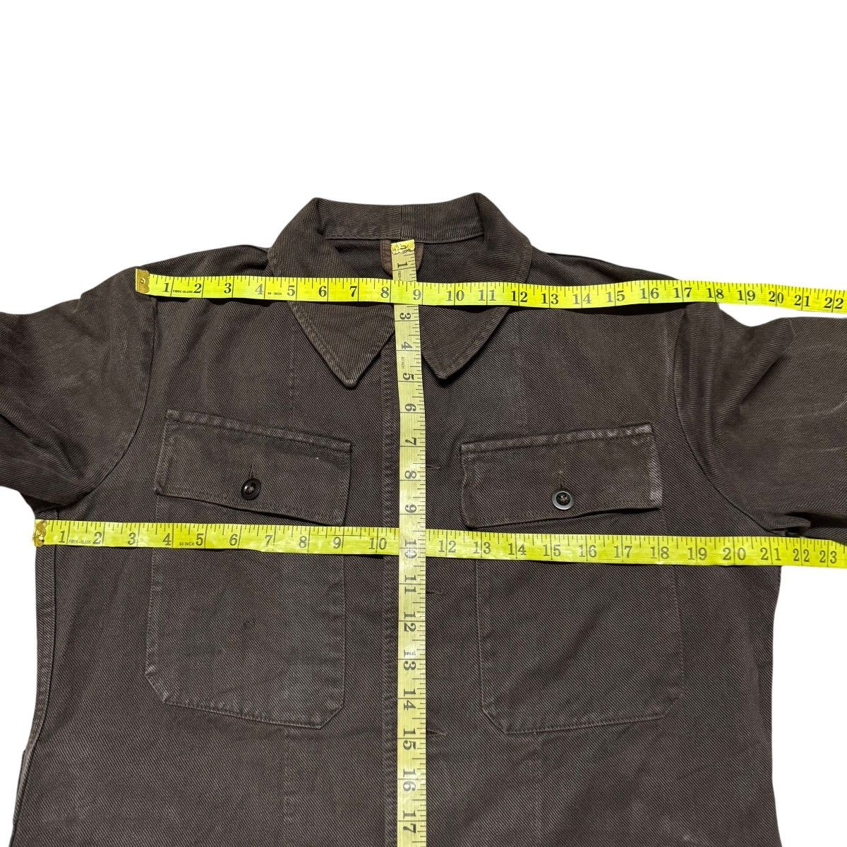 Vintage Vintage Swiss Army Worker Jacket Reworked Size US M / EU 48-50 / 2 - 18 Thumbnail