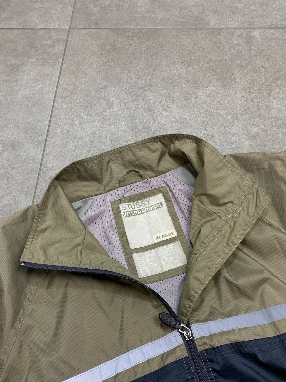 Stussy Vintage Stussy International Reflective Line Tracktop Jacket Size US XL / EU 56 / 4 - 17 Thumbnail